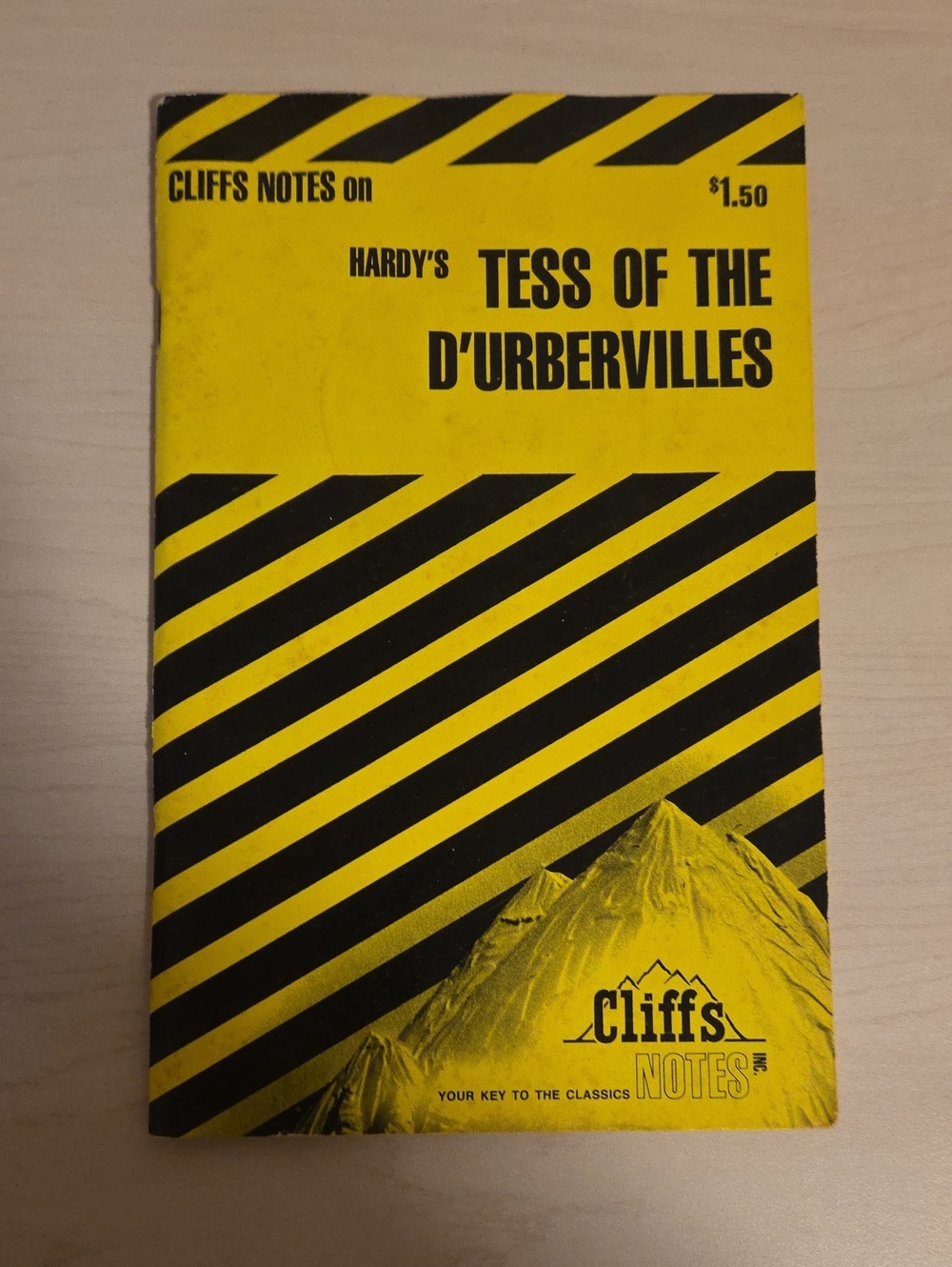 Cliffs Notes on Hardy's Tess of the D'Urbervilles